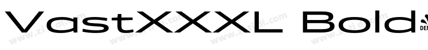 VastXXXL Bold字体转换